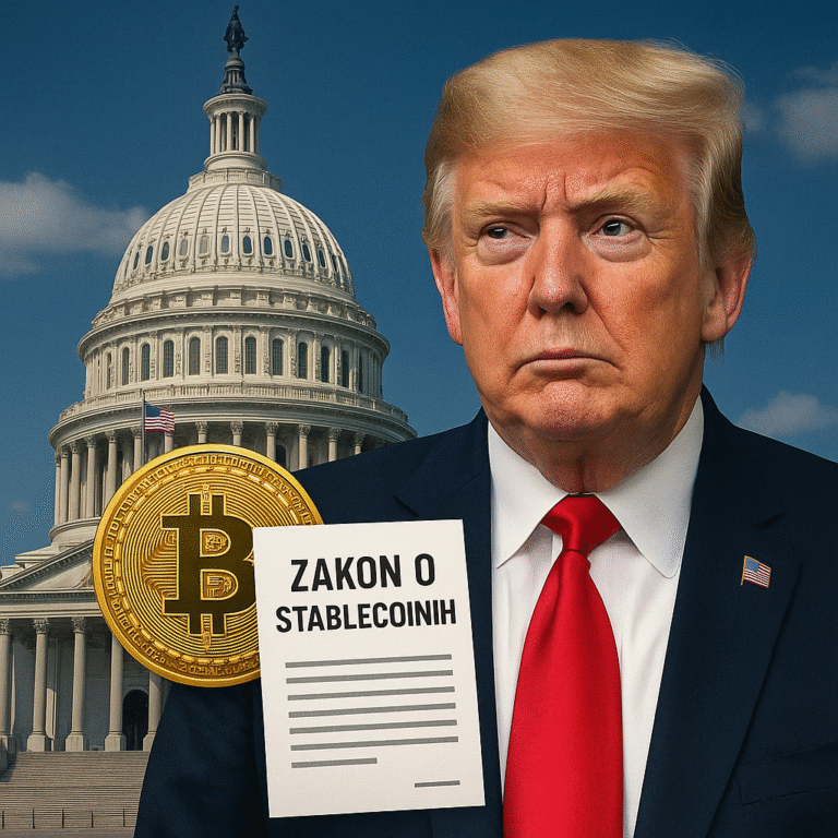 GENIUS zakon sproža prelomnico v razvoju trga tokenizacije sredstev 92 trumpov zakon o stablecoinih in regulacija kriptovalut v ZDA